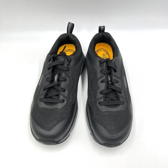 Keen Womens Size 6.5 Sparta 2 ESD Soft Toe Steel Grey Black Work Sneakers Shoes - Picture 3 of 12